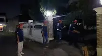 umat Hindu di Kelurahan Labuhan Dalam, Kecamatan Tanjung Senang, Bandar Lampun menggelar patroli untuk menjaga rumah warga Muslim yang sedang salat terawih. Foto : (Istimewa).
