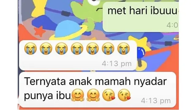 6 Chat Anak Beri Ucapan Selamat Hari Ibu Ini Bikin Ngakak