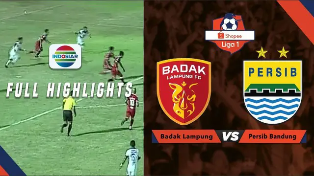 VIDEO: Highlights Shopee Liga 1 2019, Persib Bandung Bermain Imbang Melawan Badak Lampung FC