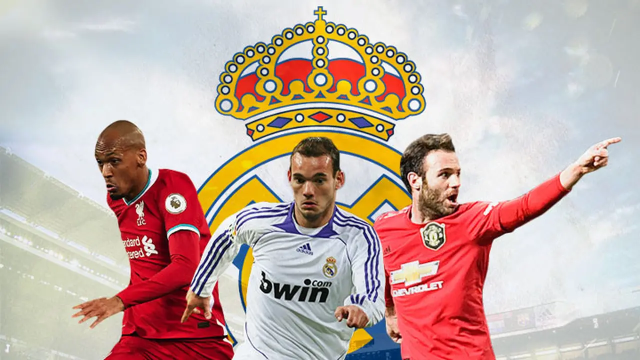 Real Madrid - Fabinho, Wesley Sneijder, Juan Mata