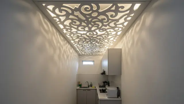 Model Plafon Gypsum Dapur Minimalis