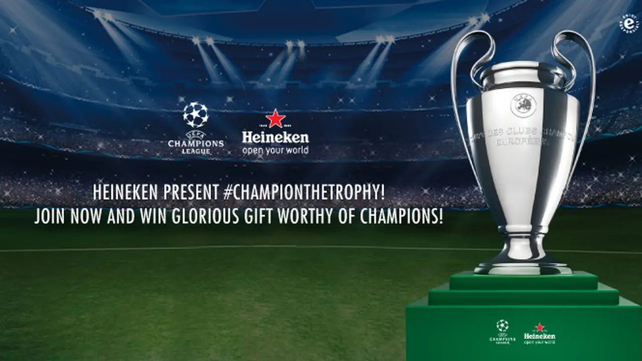 Trofi Liga Champions Datang, Heineken Gelar Photo Competion