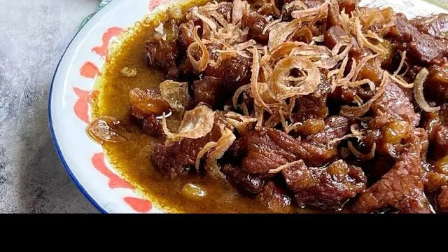Resep Kicik Daging Sapi Jawa Tengah
