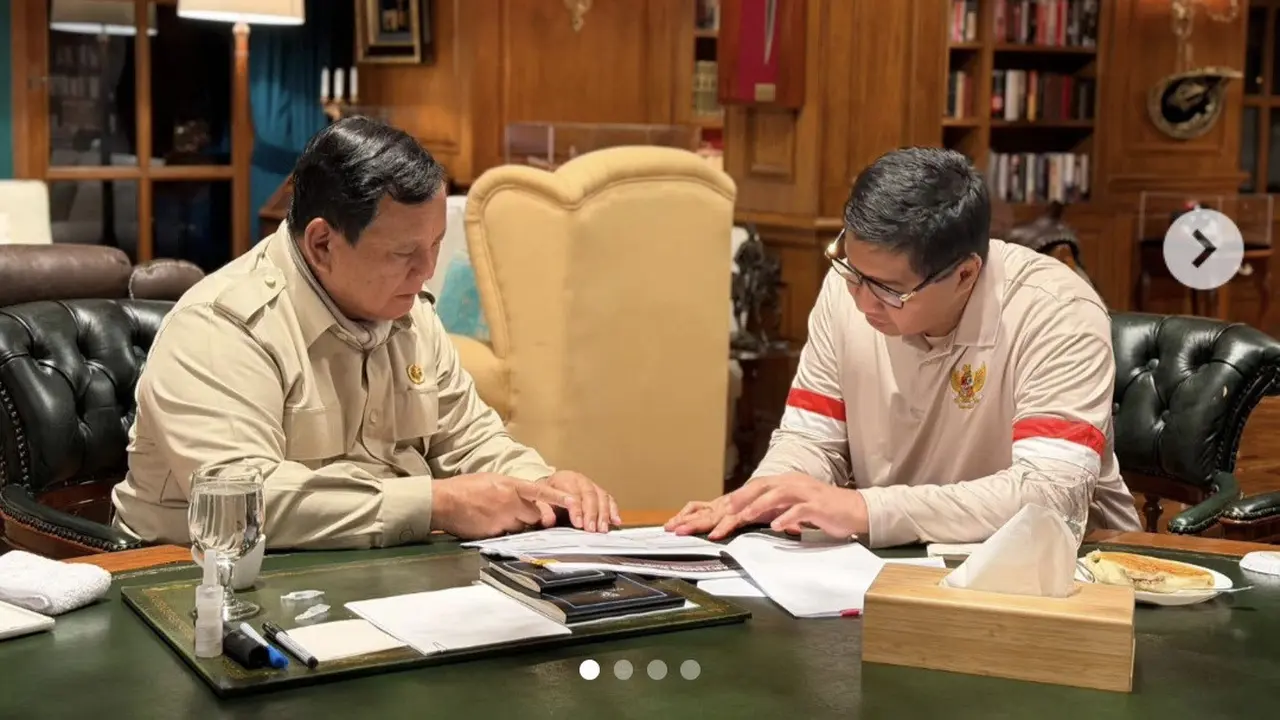 Menteri Perumahan dan Kawasan Permukiman (PKP) Maruarar Sirait bertemu Presiden Prabowo Subianto di Hambalang, Jawa Barat.