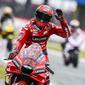 Pembalap Ducati, Pecco Bagnaia. (Vincent Jannink / ANP / AFP)