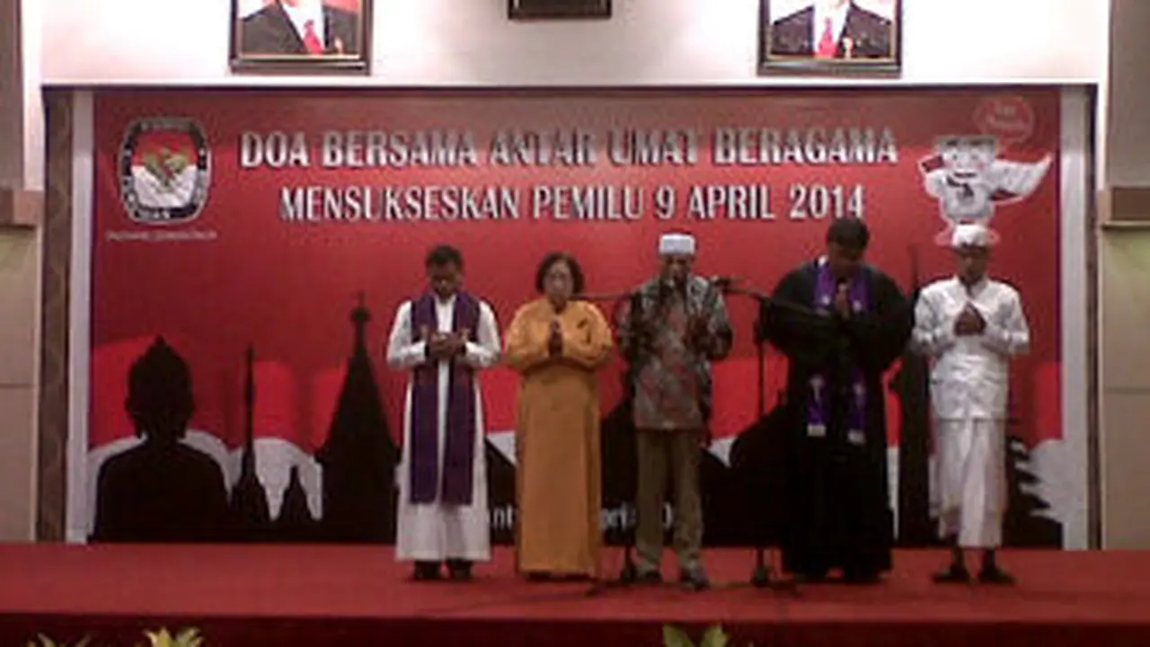 Doa bersama 5 pemuka agama di Gorontalo