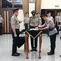 Kapolri memimpin upacara serah terima jabatan (sertijab) Kepala Korps Lalu Lintas (Kakorlantas) Polri dan tiga kepala kepolisian daerah (Kapolda) di Rupattama Mabes Polri. (Liputan6/Zahraa Devana)