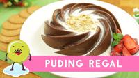 Perkaya variasi menu dessert bagi buah hati. Yuk kita coba menu puding regal yang satu ini. (Foto: Kokiku Tv)