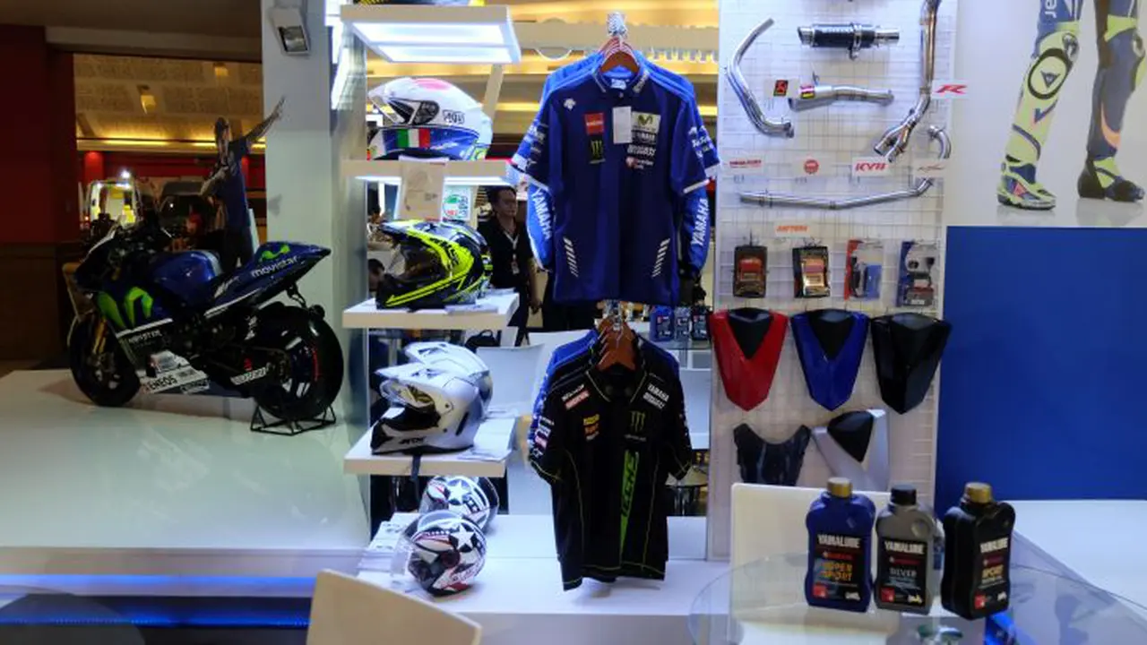 Diskon Helm dan Aksesoris Yamaha di IIMS