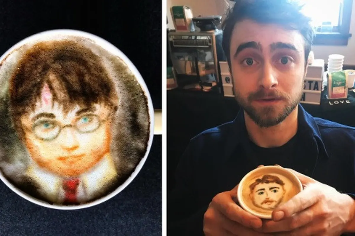 latte art unik