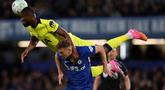 Tottenham Hotspur belum mampu lepas dari bayang-bayang degradasi dari Liga Inggris musim 2025/2026 menyusul kekalahan mereka dari Chelsea pada Selasa (19/05/2026) waktu setempat. (AFP/Adrian Dennis)