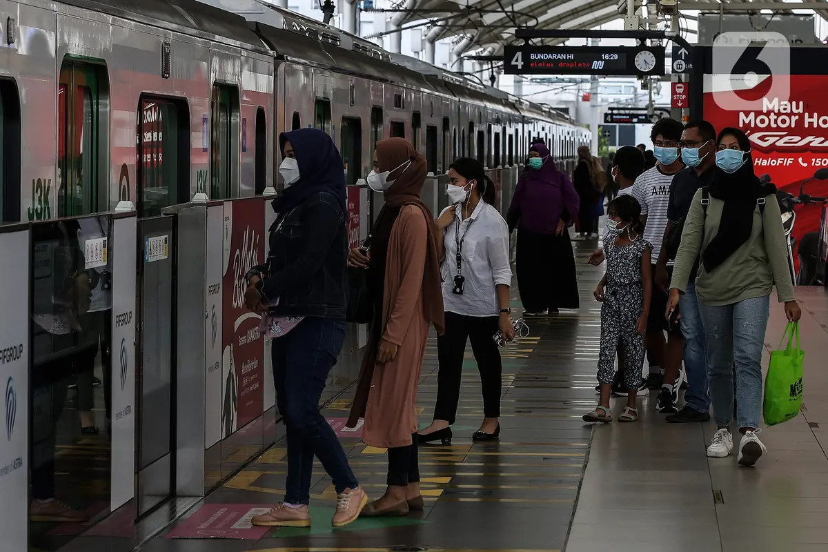 MRT Jakarta Targetkan 65 Ribu Penumpang Tiap Hari di 2021