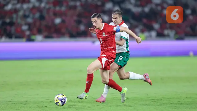Foto: Melihat Aksi Para Benteng Pertahanan Timnas Indonesia saat Melawan Bulgaria di FIFA Series 2026