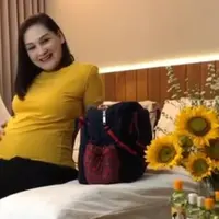 Usia kandungan anak keempat Mona Ratuliu sudah memasuki 6 bulan. (Sumber: Instargam/@monaratuliu)