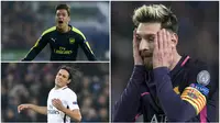 Bintang Barcelona, Lionel Messi, masih memimpin klasemen pencetak gol terbanyak Liga Champions 2016-2017 hingga matchday ke-4. (AFP)