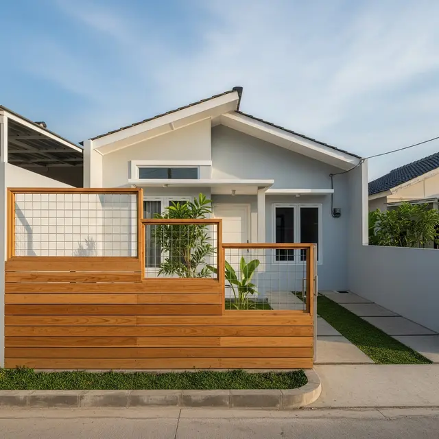 9 Model Pagar Rumah Hemat Biaya dari Kawat dan Rangka Kayu, Estetik dan Fungsional