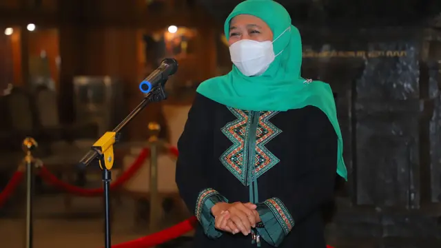Gubernur Jawa Timur Khofifah Indar Parawansa.