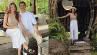 Enzy Storia dan Maulana Kasetra baru saja resmi menjadi pasangan suami-istri. Setelah rangkaian acara pernikahan, keduanya memamerkan momen berdua saat honeymoon. Foto: Instagram.
