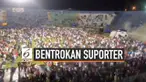 4 orang tewas dalam bentrokan suporter klub sepak bola di Honduras. Aksi kekerasan dipicu aksi suporter melempar batu pada bus yang ditumpangi pemain.