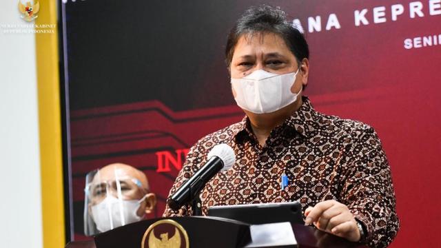 Menteri Koordinator Bidang Perekonomian Airlangga Hartarto