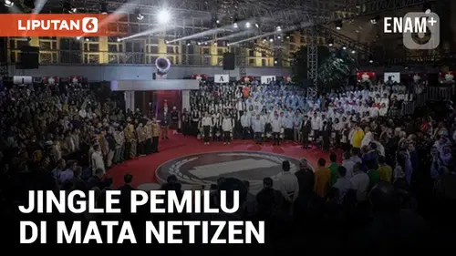 VIDEO: Jingle Pemilu di Debat Capres Tuai Perhatian Netizen
