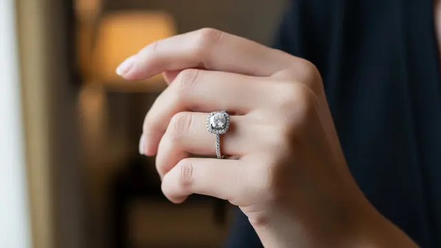 Model Cincin Nikah Klasik Elegan 2025/ Ilustrasi AI