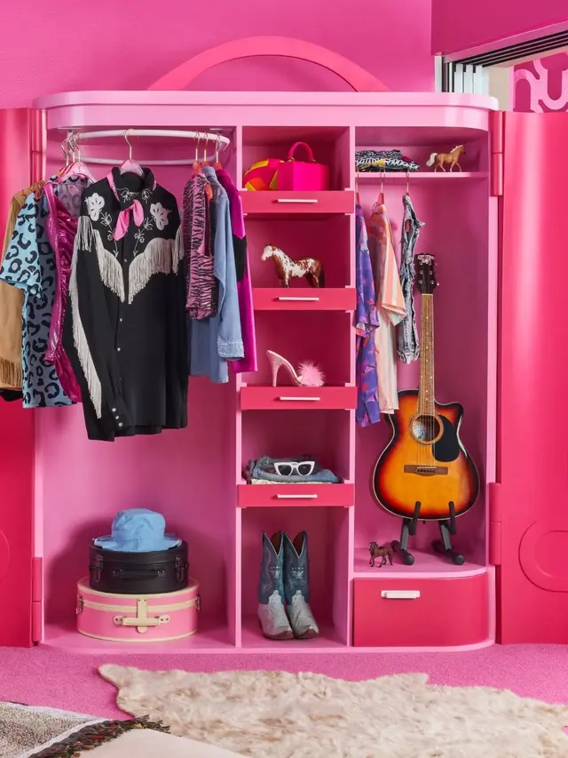 8 Potret Rumah Barbie di Kehidupan Nyata, Serba Pink Lengkap Ada Seluncuran Air