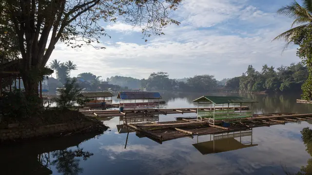 ilustrasi candi cangkuang