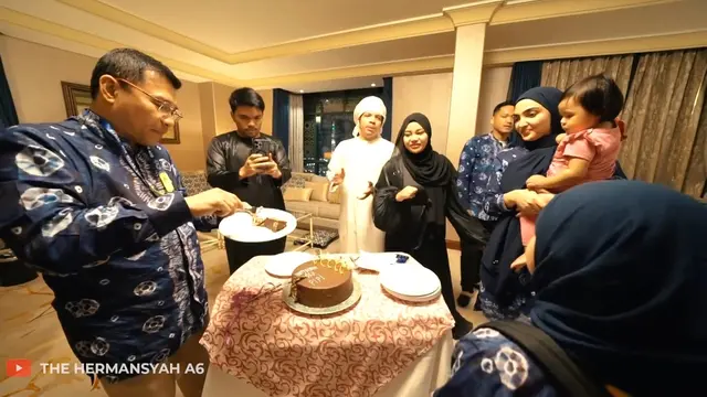 Anang Hermansyah dan Ashanty rayakan ultah sekaligus umrah bawa rombongan 45 orang (Foto: The Hermansyah A6)