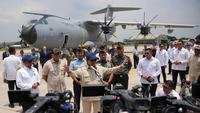 Presiden Prabowo Resmikan Pesawat Kargo Militer Airbus A400M Pertama TNI AU