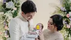Menyambut kelahiran buah hati, Aditya Zoni dan Yasmine Ow menggelar acara akikah baby Zayn pada Sabtu (26/11). Acara yang digelar intimate itu hanya mengundang orang-orang terdekat saja. Pasangan muda ini pun tampak begitu bahagia saat melihat putra pertama mereka tumbuh sehat. (Liputan6.com/IG/@yxsmine.ow)