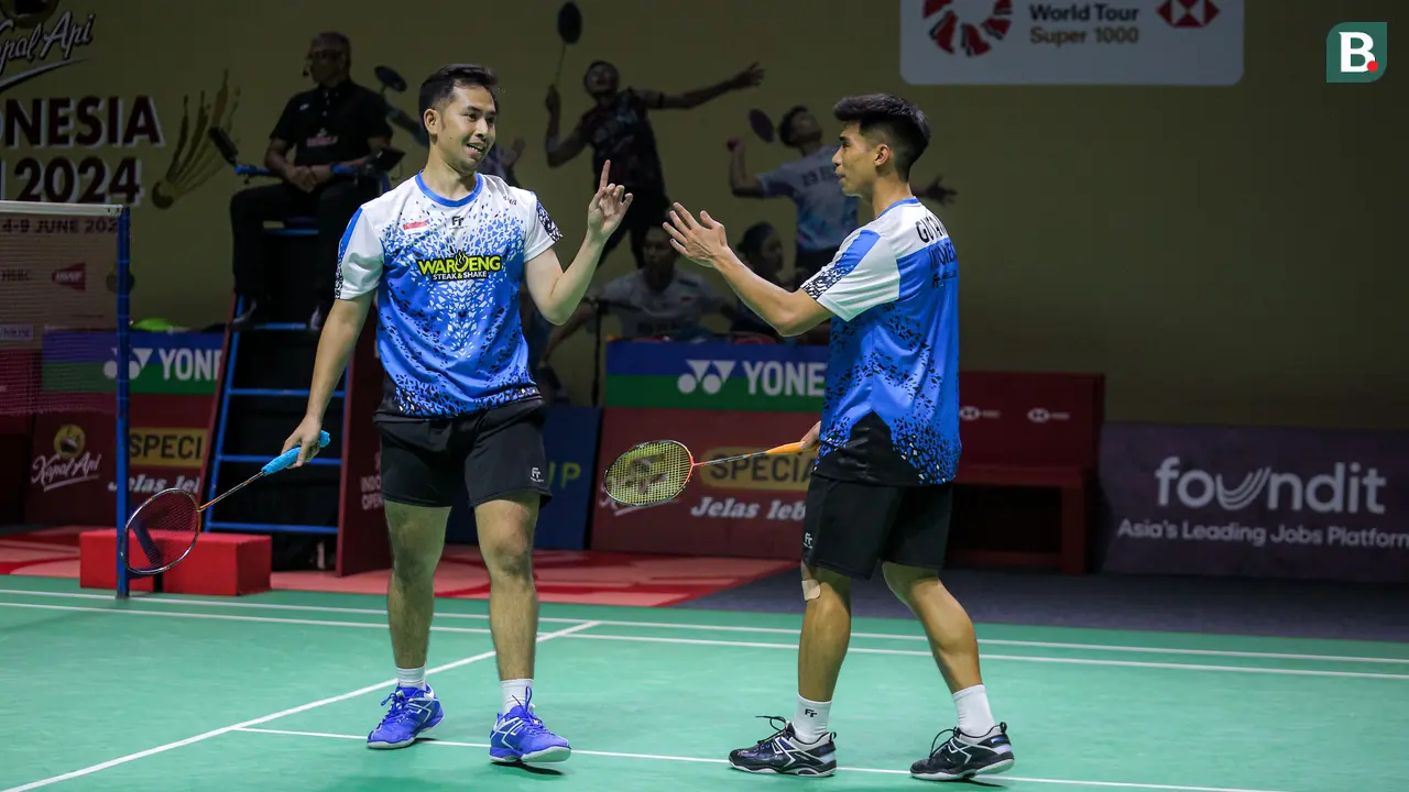 Sabar Karyaman Gutama/Moh Reza Pahlevi Isfahani, Indonesia Open 2024