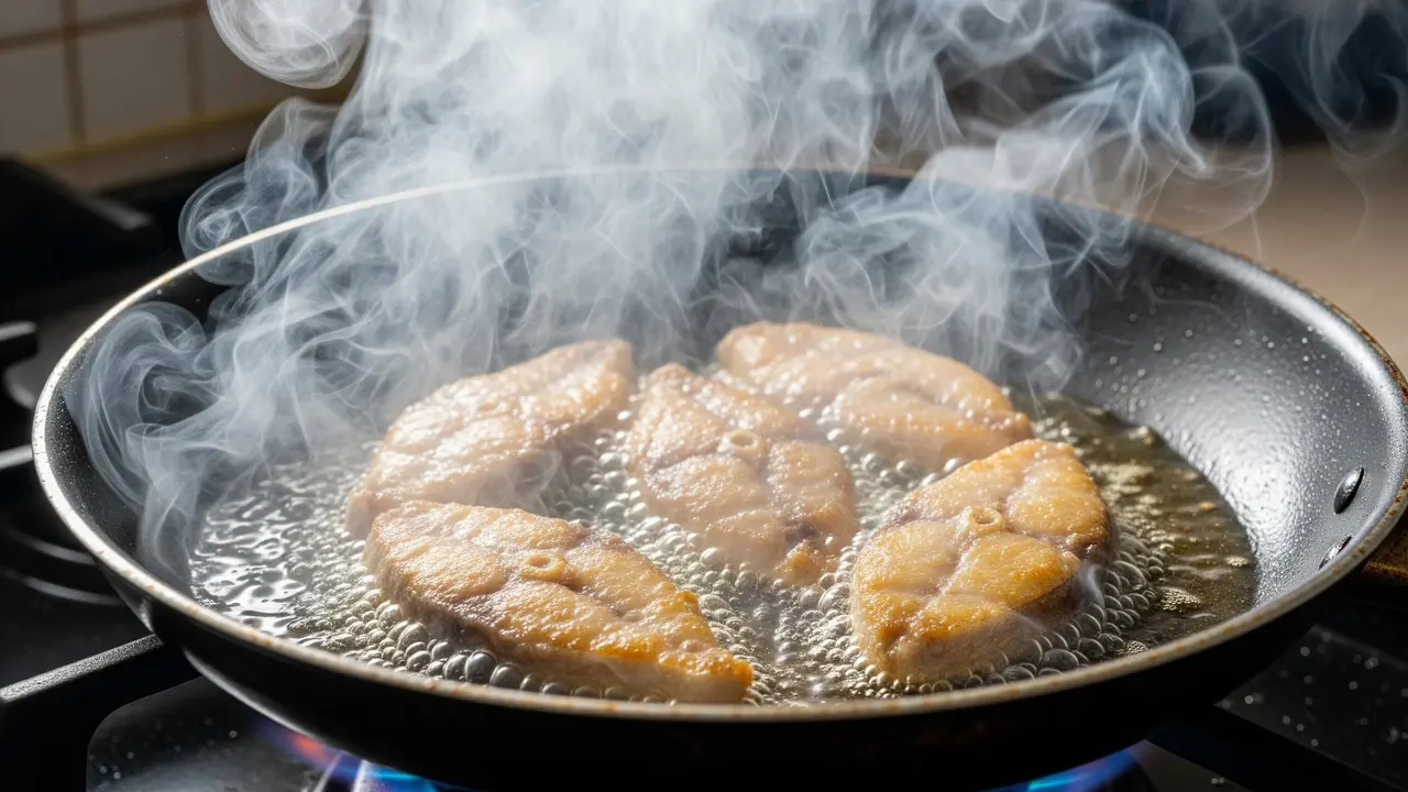 Cara Mengurangi Asap saat Menggoreng Ikan