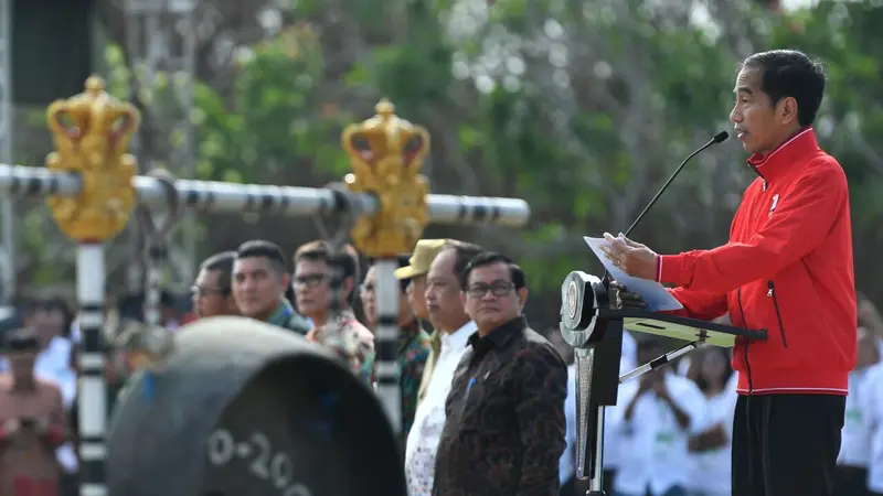 Jokowi dalam Pertemuan Pimpinan Perguruan Tinggi se-Indonesia di Nusa Dua, Bali, Selasa (26/9/2017). (Dok. Setneg)