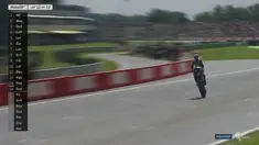 Pebalap Estrella Galicia 0,0 Marc VDS asal Australia, Jack Miller, menjadi juara MotoGP Assen di Sirkuit Assen, Belanda, Minggu (26/6/2016). (Bola.com/Twitter/MotoGP)
