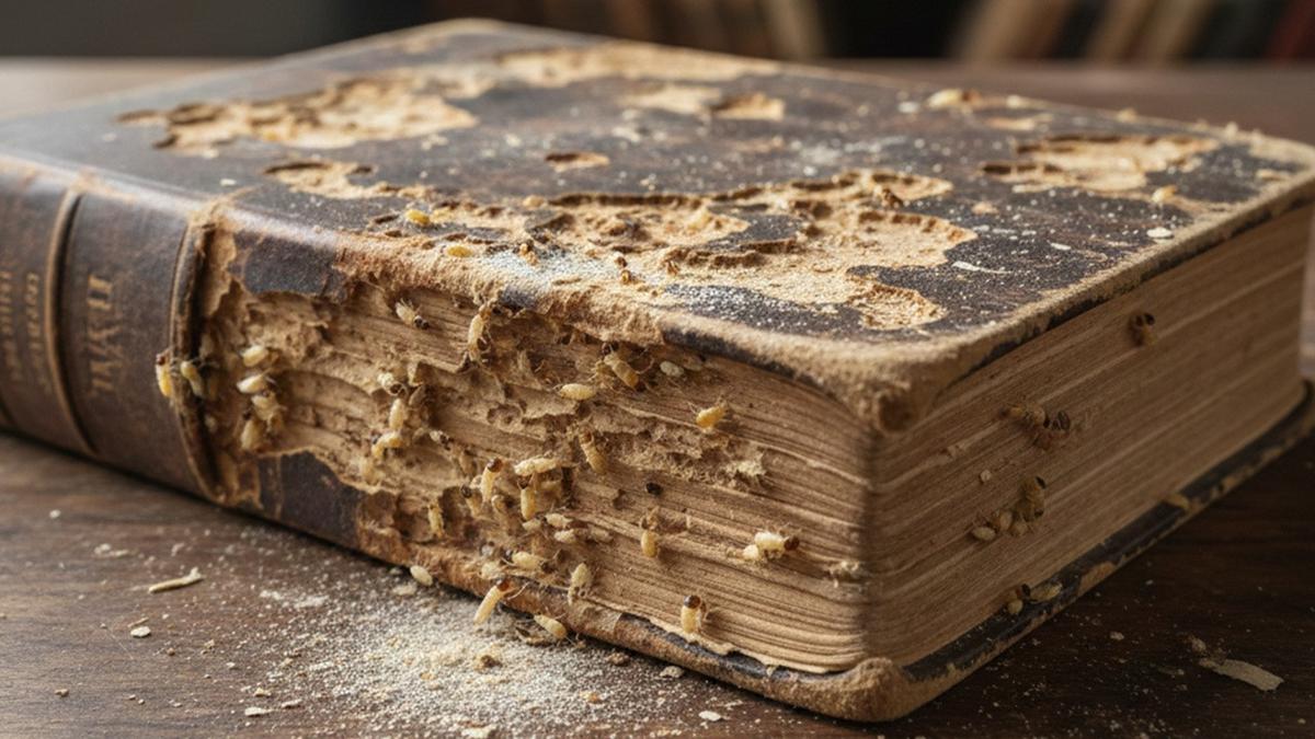 Cara Menghilangkan Rayap di Buku dan Dokumen, Solusi Cepat Sekaligus Aman