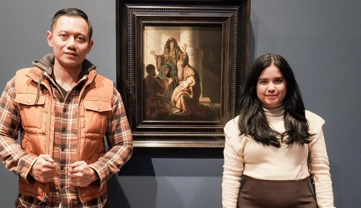 Keduanya juga terlihat berkunjung ke galeri seni di Hamburger Kunsthalle yang berada di kota Hamburg. Potret kebersamaan pasangan selebriti ini pun banjir pujian dari netizen. Hamburger Kunsthalle. (Liputan6.com/IG/@agusyudhoyono)