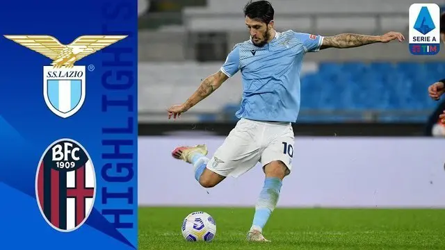 VIDEO: Gol-Gol yang Tercipta Saat Lazio Kalahkan Bologna 2-1 di Liga Italia