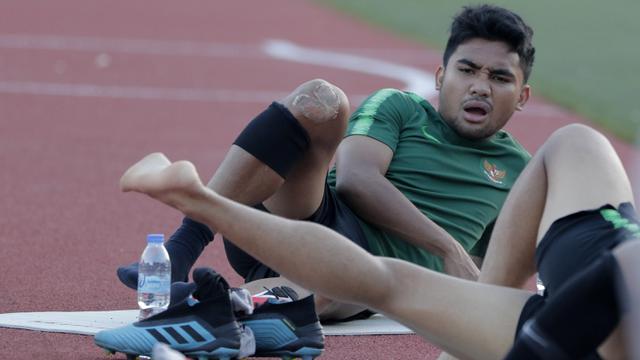 Latihan Timnas Indonesia U-22