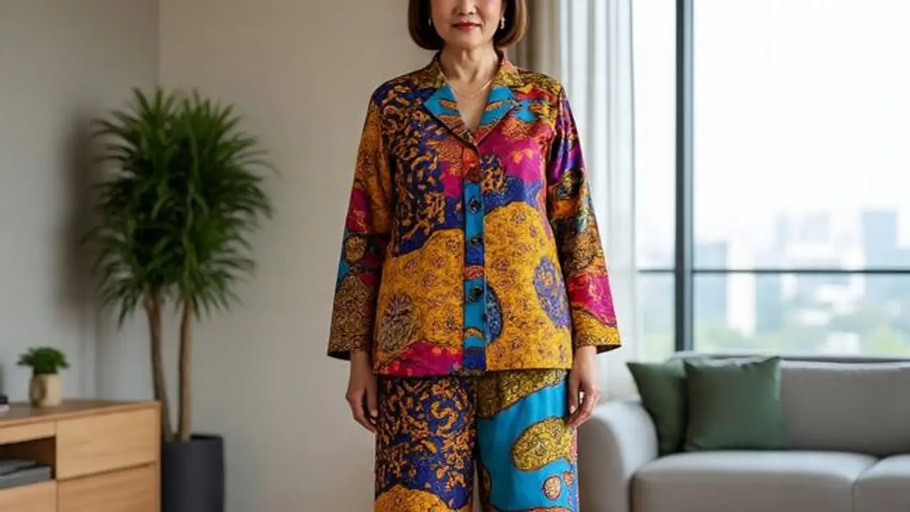 Ilustrasi Baju Batik (Sumber Gambar: Meta AI)