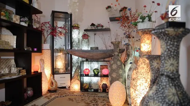 VIDEO: Bisnis Kerajinan Limbah Kulit Kerang yang Mendunia
