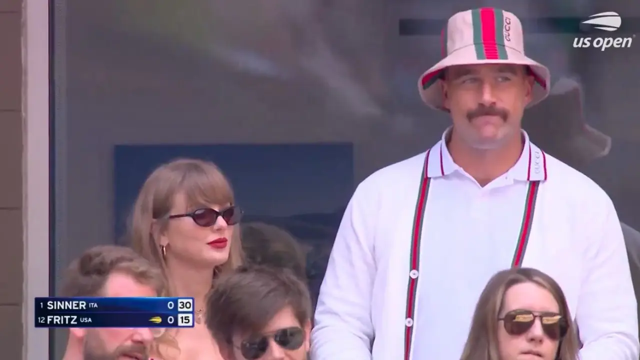 Taylor Swift dan Travis Kelce hadiri US Open 2024 (X/@usopen)