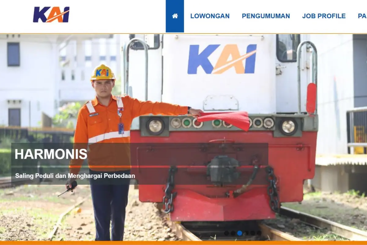 PT Kereta Api Indonesia (Persero) atau PT KAI diketahui saat ini sedang membuka lowongan kerja.