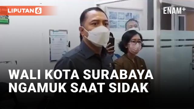 Wali Kota Surabaya Eri Cahyadi Ngamuk