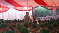 Menhan Perkuat Peran Yonif Teritorial Pembangunan