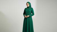 8 Model Gamis Emerald Green Elegan 2026, Inspirasi Anggun, Modern, dan Berkelas