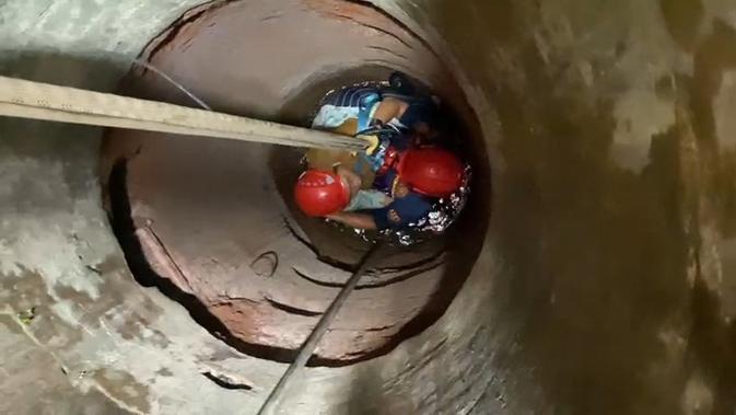 Gara-gara Halusinasi, Emak-emak Ini Berpindah Tempat di Dalam Sumur