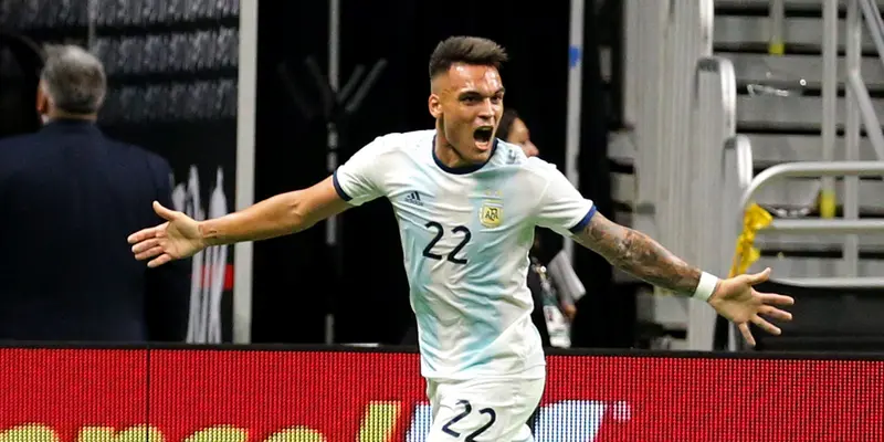 Lautaro Martinez Hattrick, Argentina Libas Meksiko 4-0