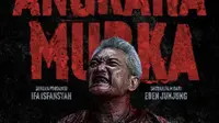 Angkara Murka karya sineas Eden Junjung dibintangi aktris peraih 2 Piala Citra, Raihaanun. Film ini soal romantika para buruh tambang pasir di lereng Merapi. (Foto: Dok. Forka Films)