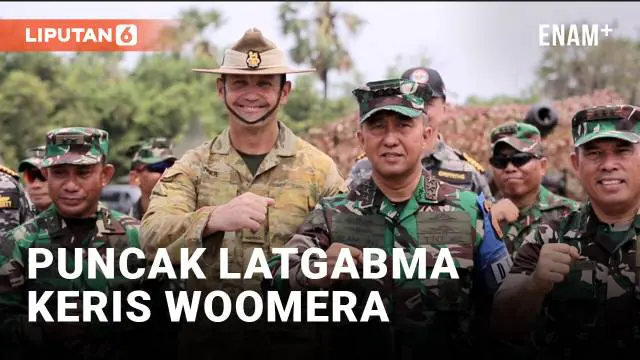 VIDEO: Puncak Latgabma Keris Woomera 2024, TNI Harap Latihan Bersama Australia Berlanjut